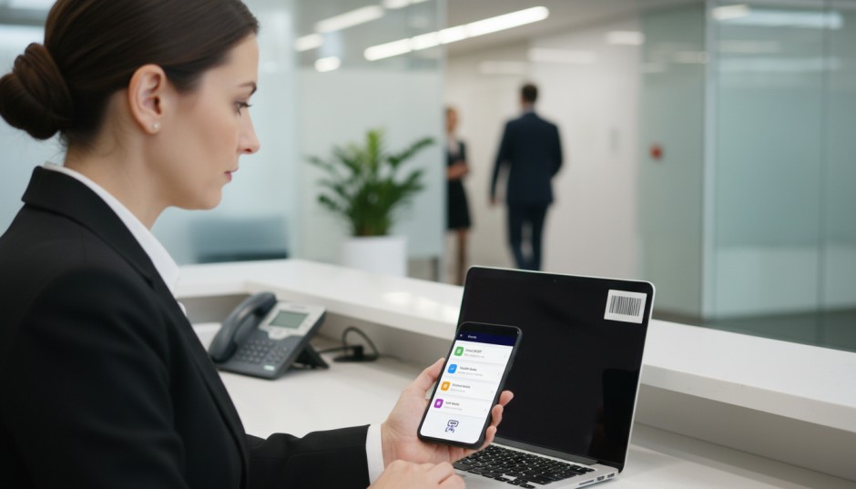 Asset Management mobile interface