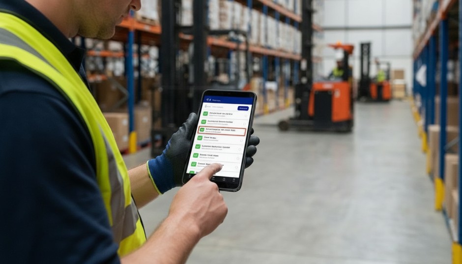 Custom Reports mobile interface