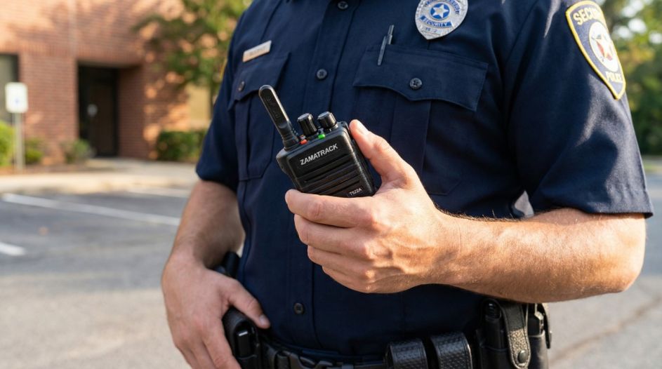 Two-Way Radios with Patrols mobile interface