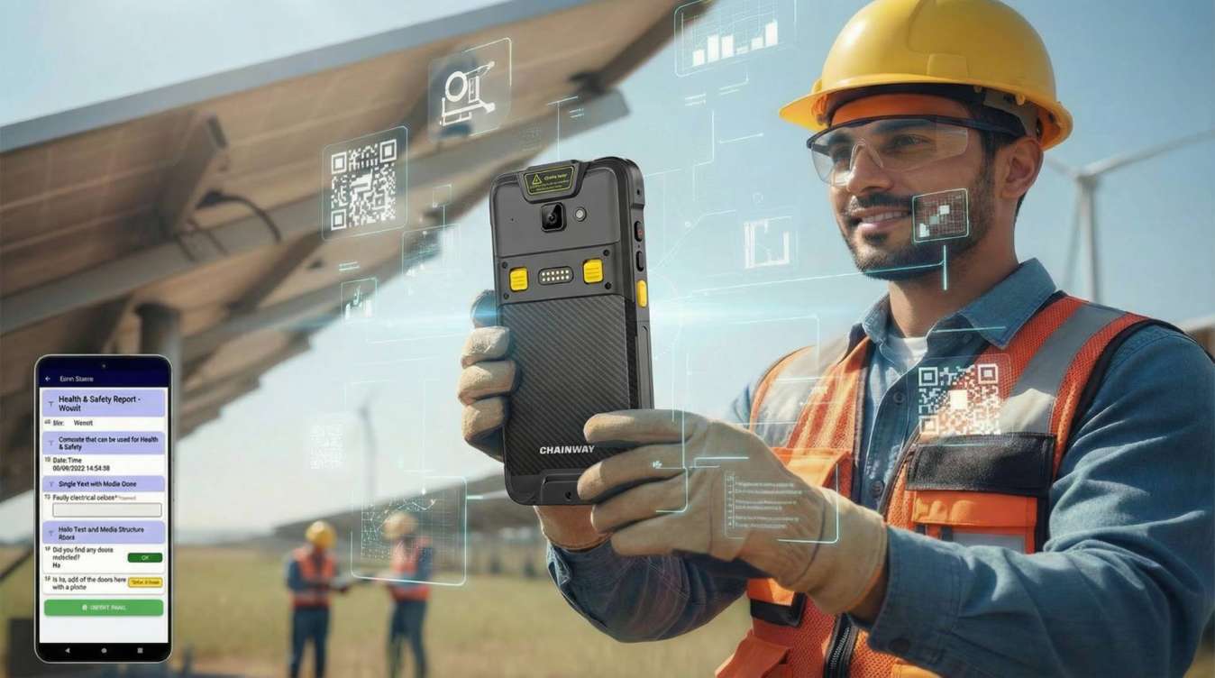Maintenance Rounds mobile interface